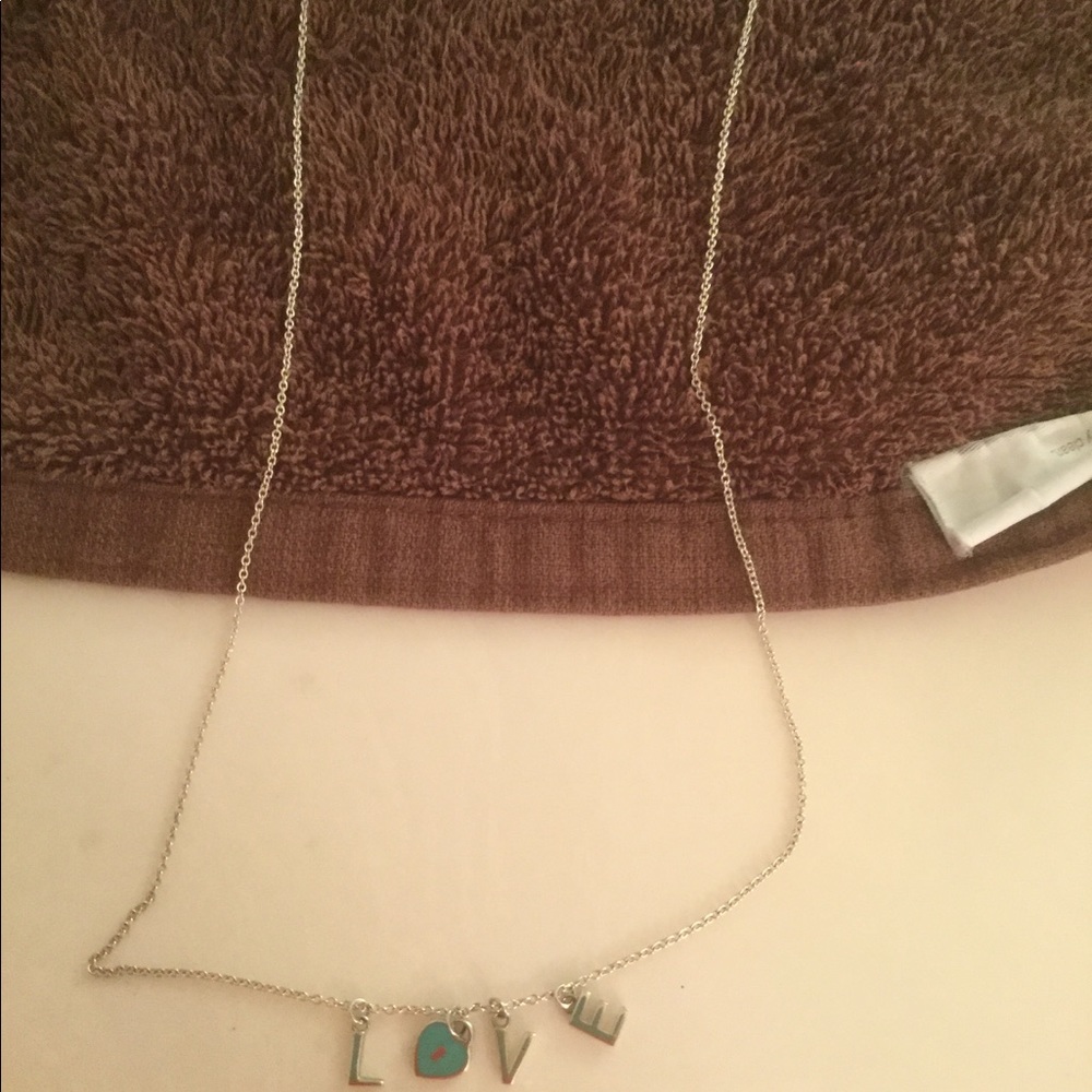 Authentic Tiffany love necklace
